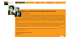 Desktop Screenshot of amgroup.fr