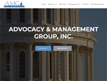 Tablet Screenshot of amgroup.us